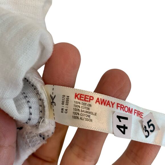 Anthropologie x Gola White Sleeveless Drop Waist Tennis Dress - Picture 8 of 8